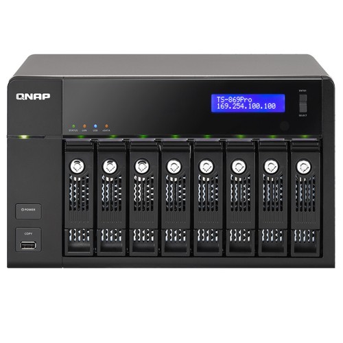 Qnap 869 pro 13ghz 1gb - qnap, ts-869